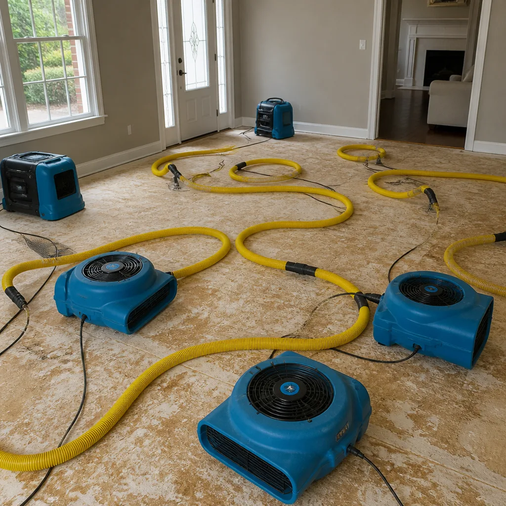 Water damage drying