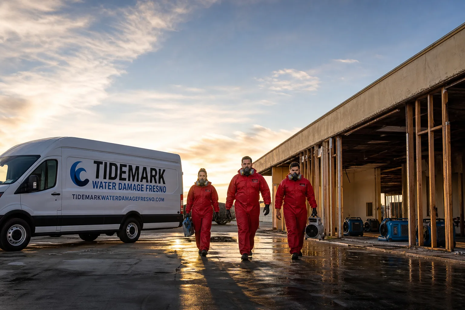 Tidemark Water Damage Fresno damage restoration team